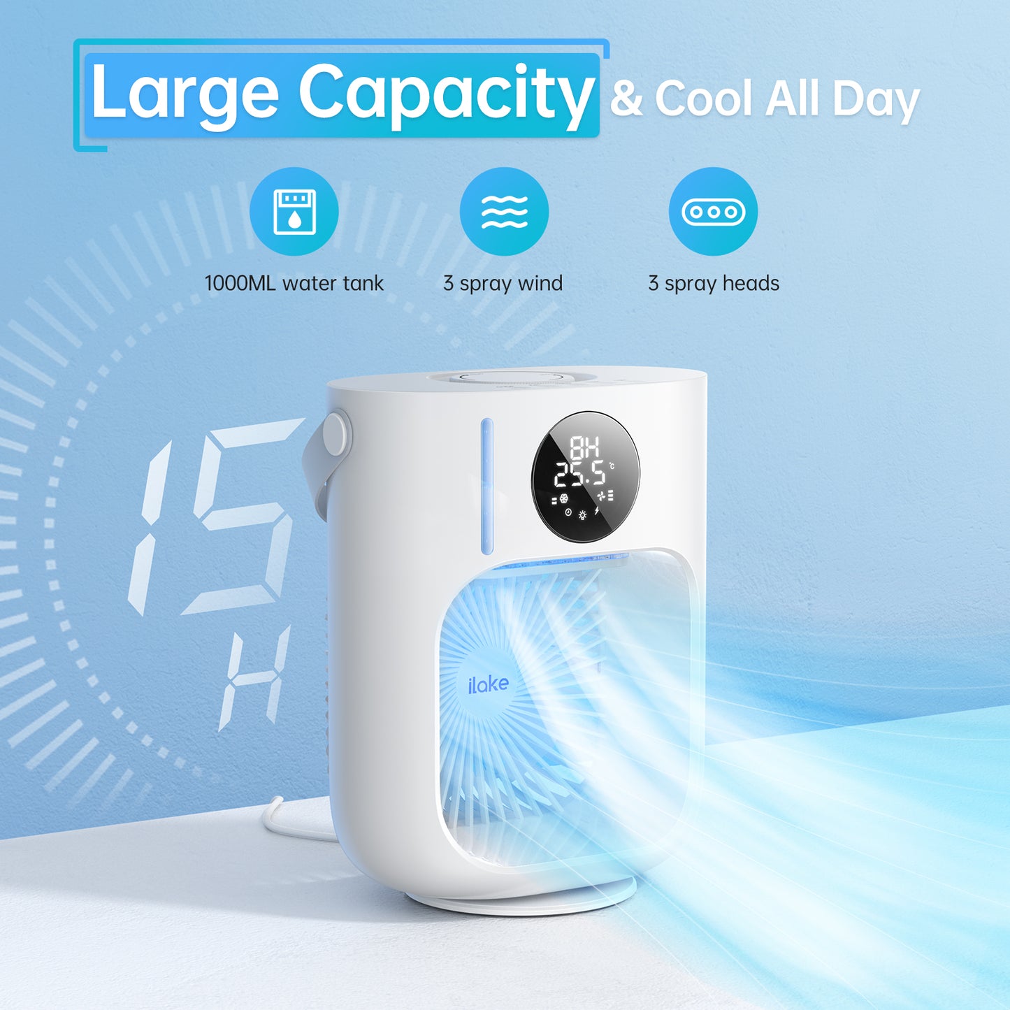 Portable Evaporative Air Cooler Fan